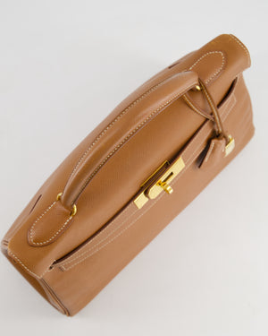 *FIRE PRICE* Hermès Vintage Kelly 32 in Gold Epsom Leather with Gold Hardware