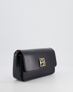 Anine Bing Black Leather Elly Bag with Gold Hardware RRP £670