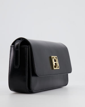 Anine Bing Black Leather Elly Bag with Gold Hardware RRP £670