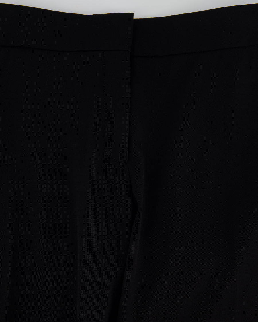 Tom Ford Black Tailored Trousers with Pleat Detail Size IT 32 (UK 10)