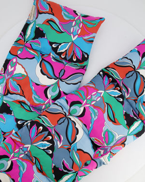 Emilio Pucci Multicolour Silk Padded Scarf RRP £500