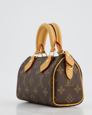 Louis Vuitton Brown Monogram Nano Speedy Bag