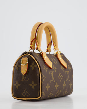 Louis Vuitton Brown Monogram Nano Speedy Bag