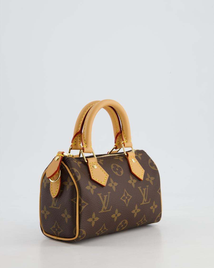 Louis Vuitton Brown Monogram Nano Speedy Bag