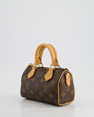 Louis Vuitton Brown Monogram Nano Speedy Bag