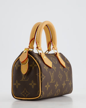 Louis Vuitton Brown Monogram Nano Speedy Bag