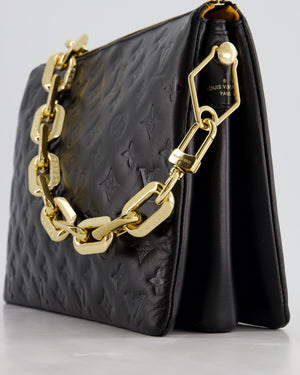 Louis Vuitton Black Coussin PM Bag with Gold Chain RRP £3900