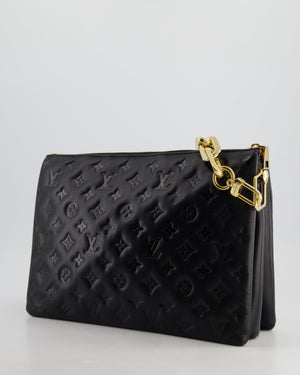 Louis Vuitton Black Coussin PM Bag with Gold Chain RRP £3900