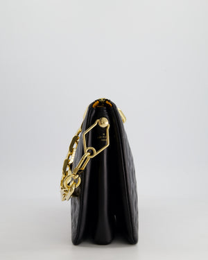 Louis Vuitton Black Coussin PM Bag with Gold Chain RRP £3900