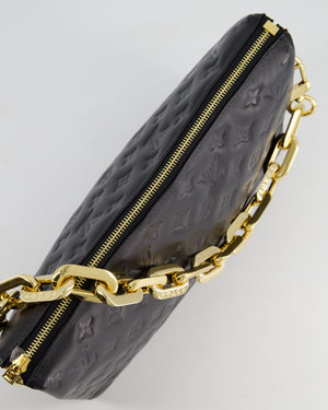 Louis Vuitton Black Coussin PM Bag with Gold Chain RRP £3900