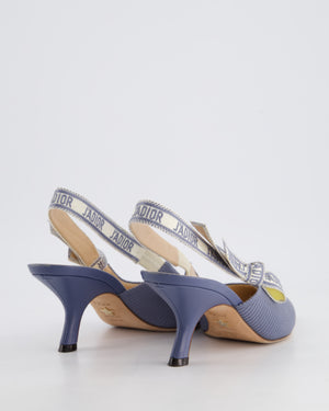 Christian Dior Sky Blue J'Adior Slingback Pumps Size EU 39.5 RRP £880