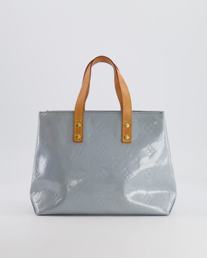 Louis Vuitton Sky Blue Monogram Vernis Reade PM Bag with Gold Hardware RRP £2,200