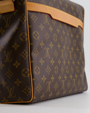 Louis Vuitton Brown Monogram Messenger Bag with Canvas Strap and Gold Hardware RRP £1,720