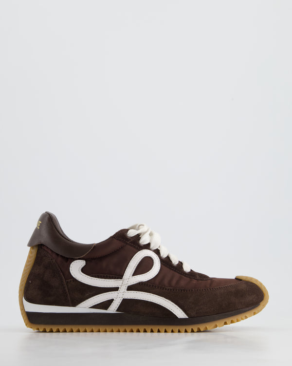 Loewe Chocolate Brown Flow Runner Sneakers Size EU 37 RRP £595