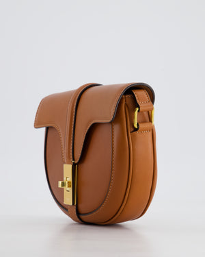 Celine Brown Besace 16 Bag with Gold Hardware