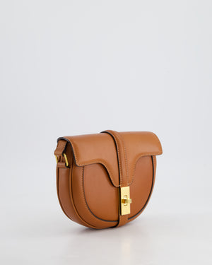 Celine Brown Besace 16 Bag with Gold Hardware