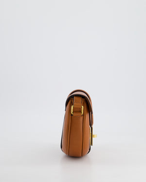 Celine Brown Besace 16 Bag with Gold Hardware