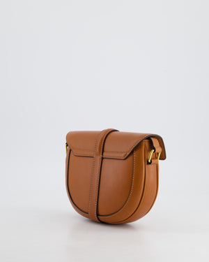 Celine Brown Besace 16 Bag with Gold Hardware