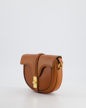 Celine Brown Besace 16 Bag with Gold Hardware