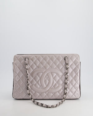 Chanel Silver and Black Reissue GST with Silver Hardware