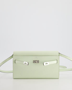 Hermès Kelly To Go Bag in Vert Fizz Epsom Leather with Palladium Hardware