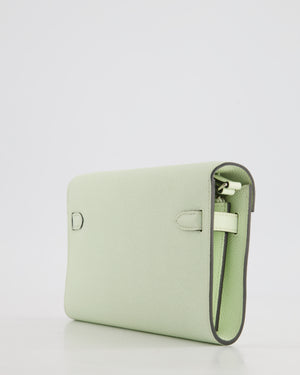 Hermès Kelly To Go Bag in Vert Fizz Epsom Leather with Palladium Hardware