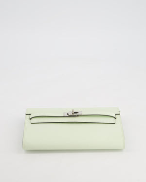 Hermès Kelly To Go Bag in Vert Fizz Epsom Leather with Palladium Hardware