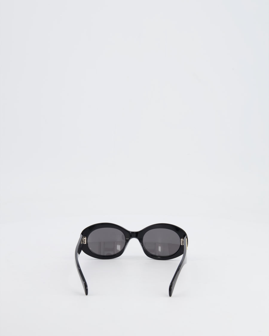 Céline Black Acetate Triomphe Sunglasses RRP £400