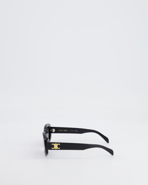 Céline Black Acetate Triomphe Sunglasses RRP £400