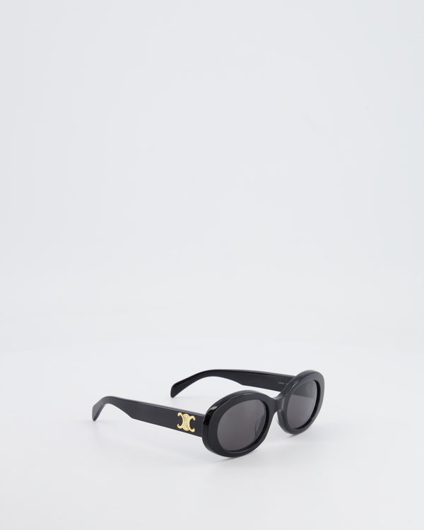 Céline Black Acetate Triomphe Sunglasses RRP £400