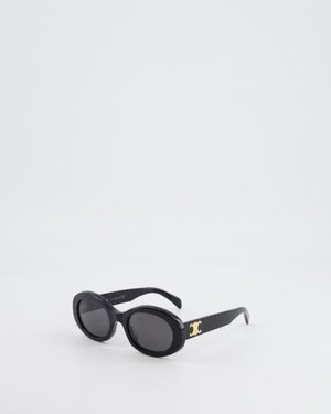 Céline Black Acetate Triomphe Sunglasses RRP £400