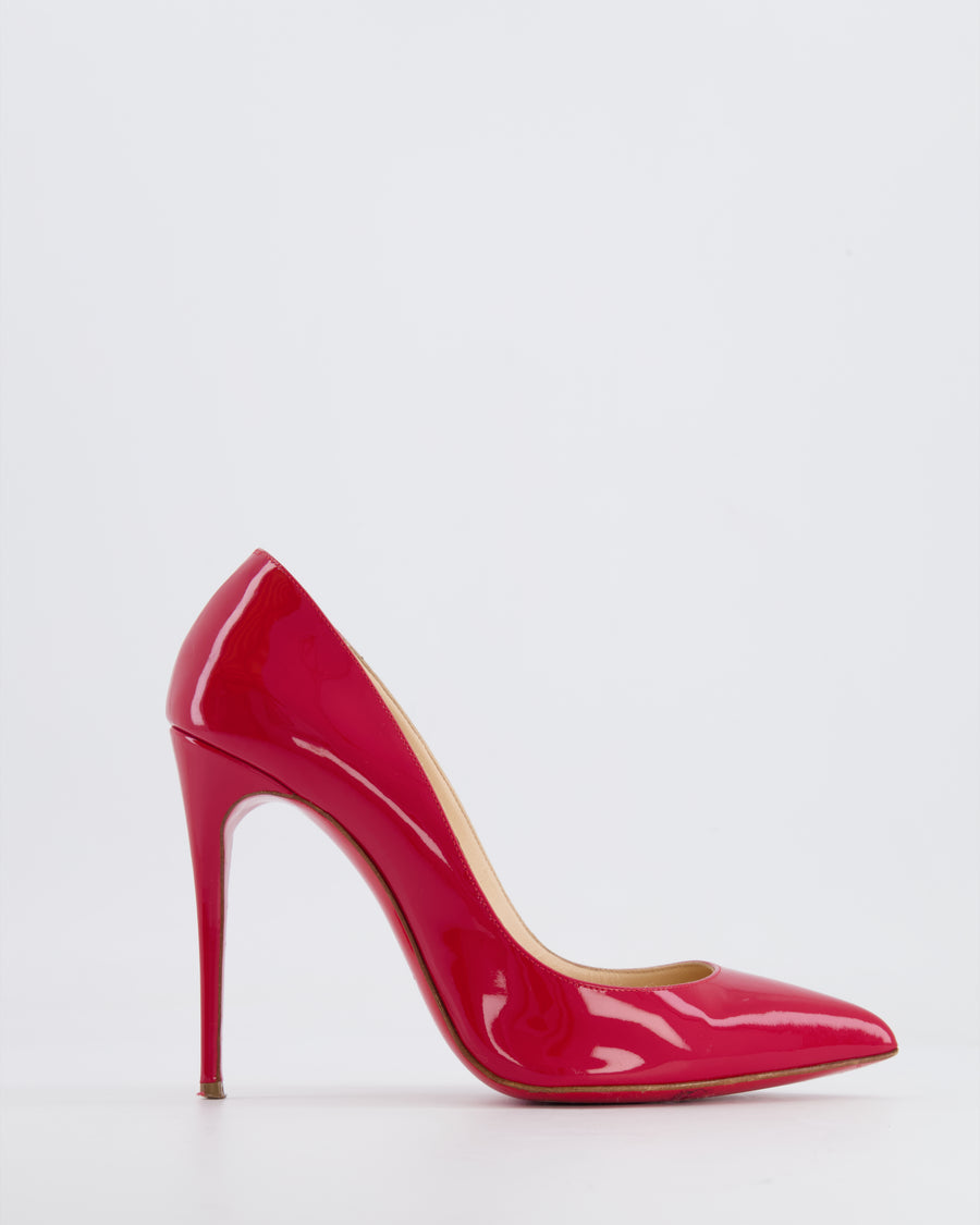 Christian Louboutin Cherry Red Patent Pigalle Pumps Size EU 38 RRP £645