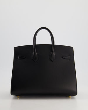 *HOLY GRAIL* Hermès Birkin 25cm Sellier Bag in Noir Epsom Leather with Gold Hardware