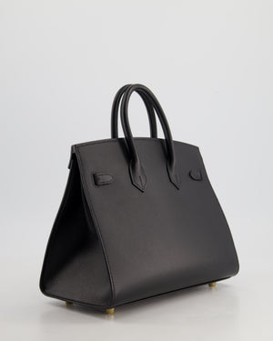 *HOLY GRAIL* Hermès Birkin 25cm Sellier Bag in Noir Epsom Leather with Gold Hardware