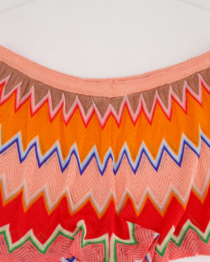 Missoni MARE Orange Zig-Zag Beach Shorts IT 42 (UK 10)