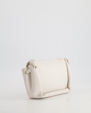 *FIRE PRICE* Bottega Veneta White Small Beak Envelope Crossbody Bag