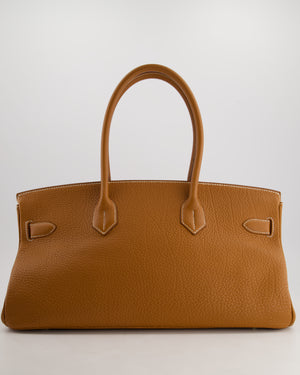 *FIRE PRICE* Hermès Birkin JPG Bag in Gold Ardennes Leather with Gold Hardware