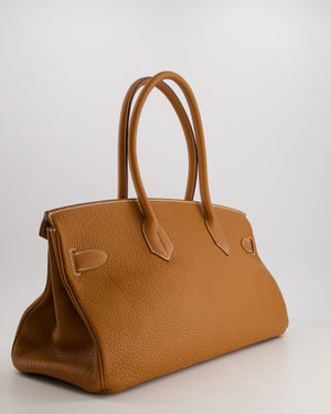 *FIRE PRICE* Hermès Birkin JPG Bag in Gold Ardennes Leather with Gold Hardware