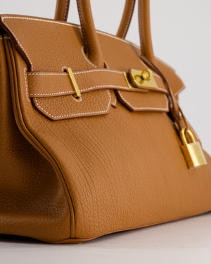 *FIRE PRICE* Hermès Birkin JPG Bag in Gold Ardennes Leather with Gold Hardware