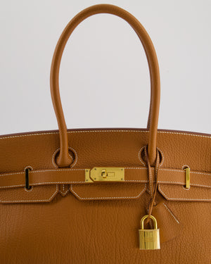 *FIRE PRICE* Hermès Birkin JPG Bag in Gold Ardennes Leather with Gold Hardware