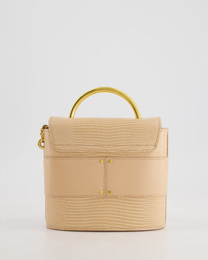 Chloé Dusty Pink Abbey Lock Leather Shoulder Bag with Gold Hardware