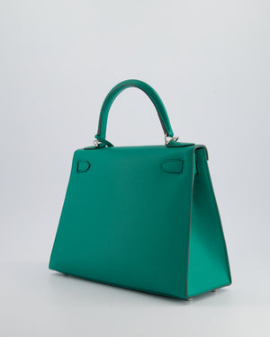 Hermès Kelly Sellier 28cm in Vert Jade Epsom Leather with Palladium Hardware