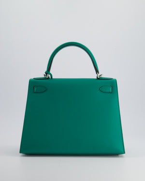 Hermès Kelly Sellier 28cm in Vert Jade Epsom Leather with Palladium Hardware