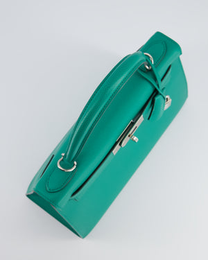 Hermès Kelly Sellier 28cm in Vert Jade Epsom Leather with Palladium Hardware