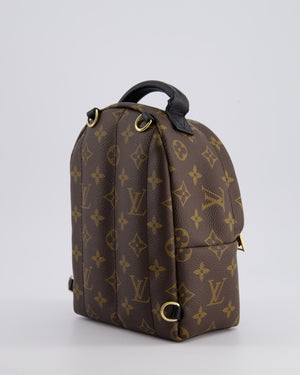 Louis Vuitton Palm Springs Mini Backpack in Monogram Canvas with Gold Hardware