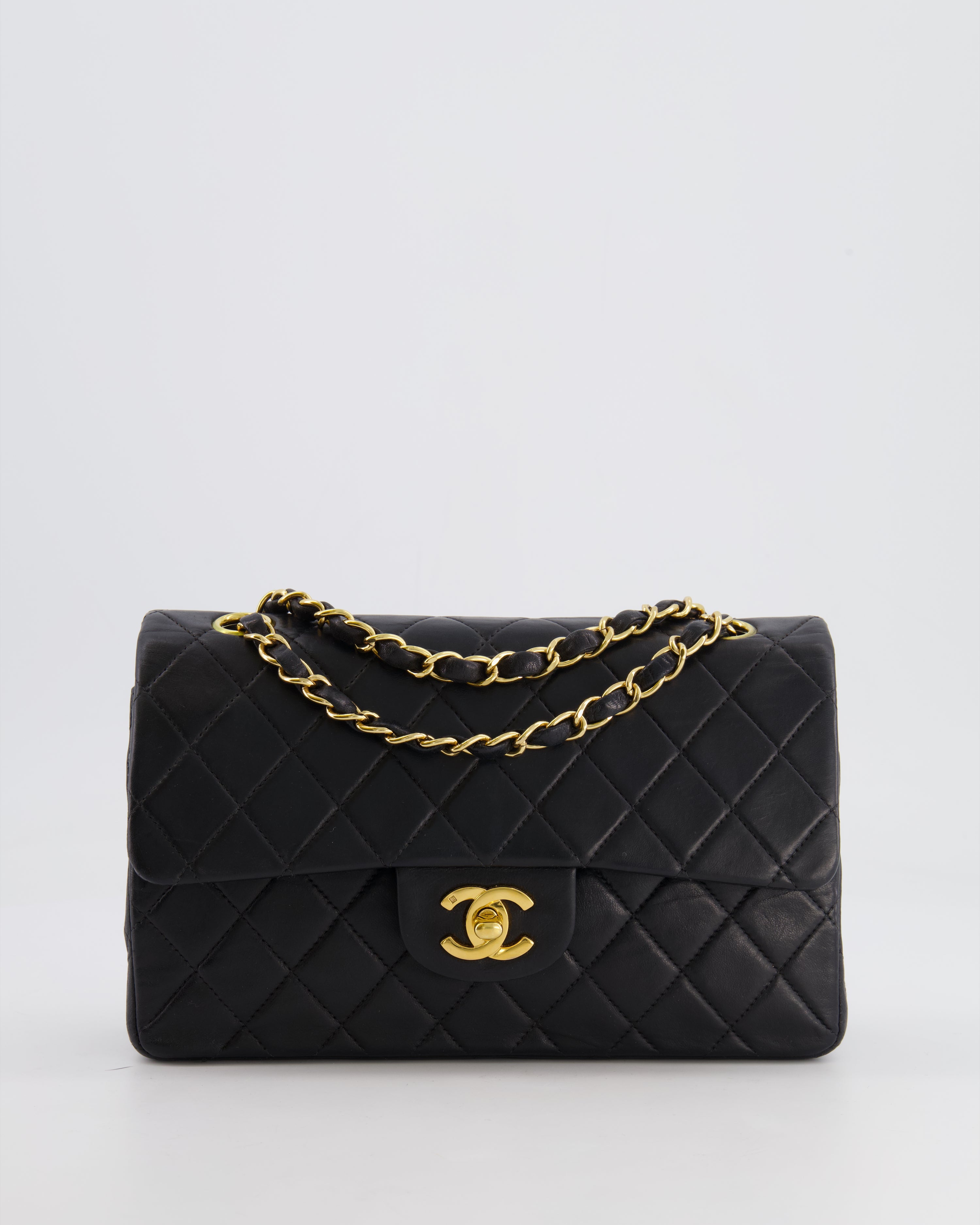 Chanel vintage small double flap bag sale