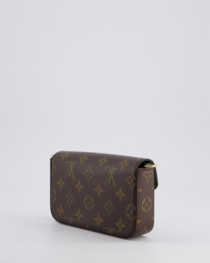 Louis Vuitton Felicie Strap & Go Bag in Monogram Canvas with Khaki Strap & Gold Hardware RRP £1,690