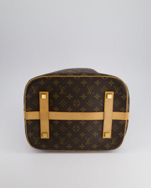 Louis Vuitton 2Way Turenne MM Bucket Bag in Monogram Coated Canvas & Vacchetta Leather with Gold Hardware