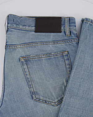 Prada Blue Stone Wash Slim Jeans Size 32