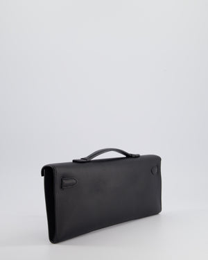 *HOT COLOUR* Hermès Kelly Cut Bag in Black Swift Leather with Gold Hardware